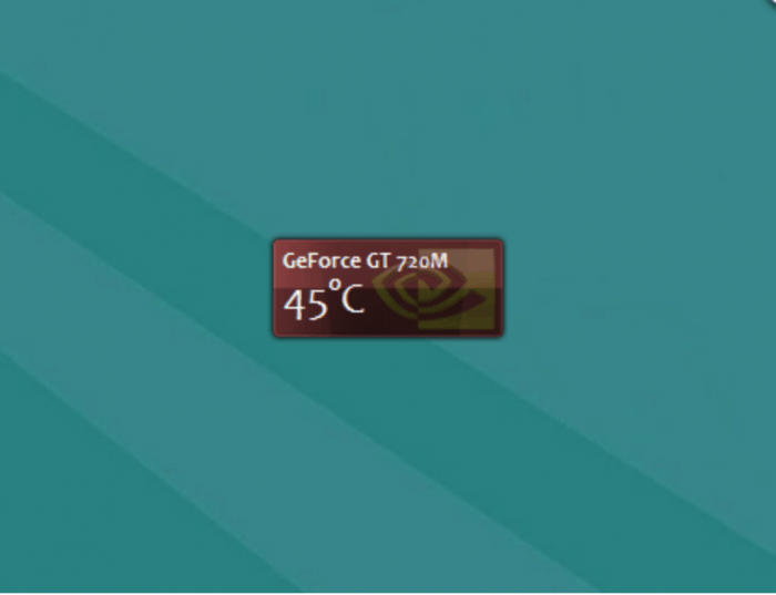 Temperature gadget for windows 10